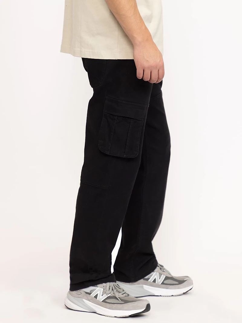 Men's Black Cargo Sneaker Pant