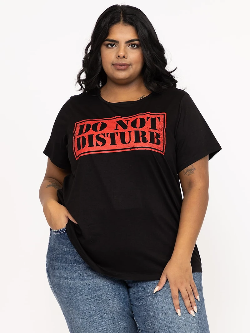 Women's Do Not Distrub Sleep Tee