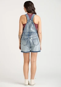 Women's Cuffed Denim Relaxed Fit Shortall
