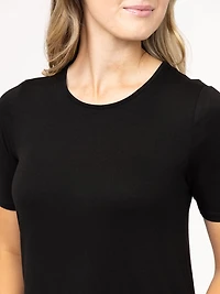 Women's Crew Neck Legging Tunic Tee