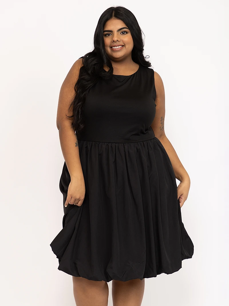 Women's Bubble Hem Dress