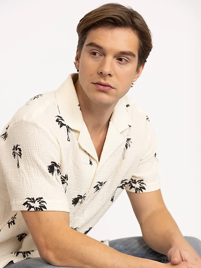 Men's Palm Tree Shirt