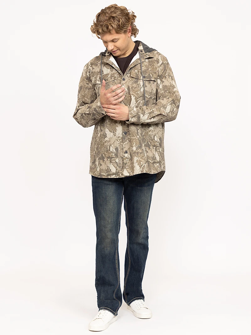 Men's Camo Shacket