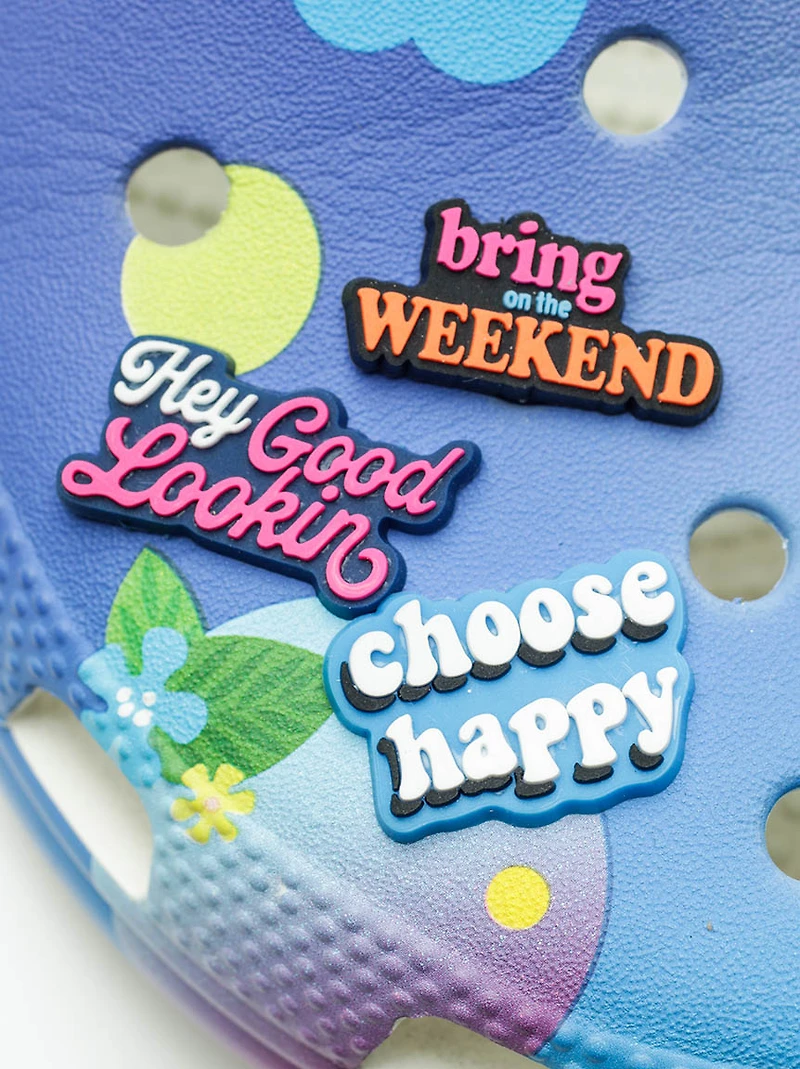 Good Vibes Shoe Charms