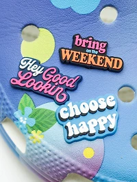 Good Vibes Shoe Charms