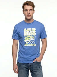 Men's I Like Big Bass Attitude Tee