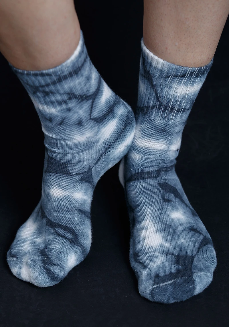 2 Pack Tie Dye Crew Sock