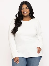 Women's Crew Neck Long Sleeve Tee