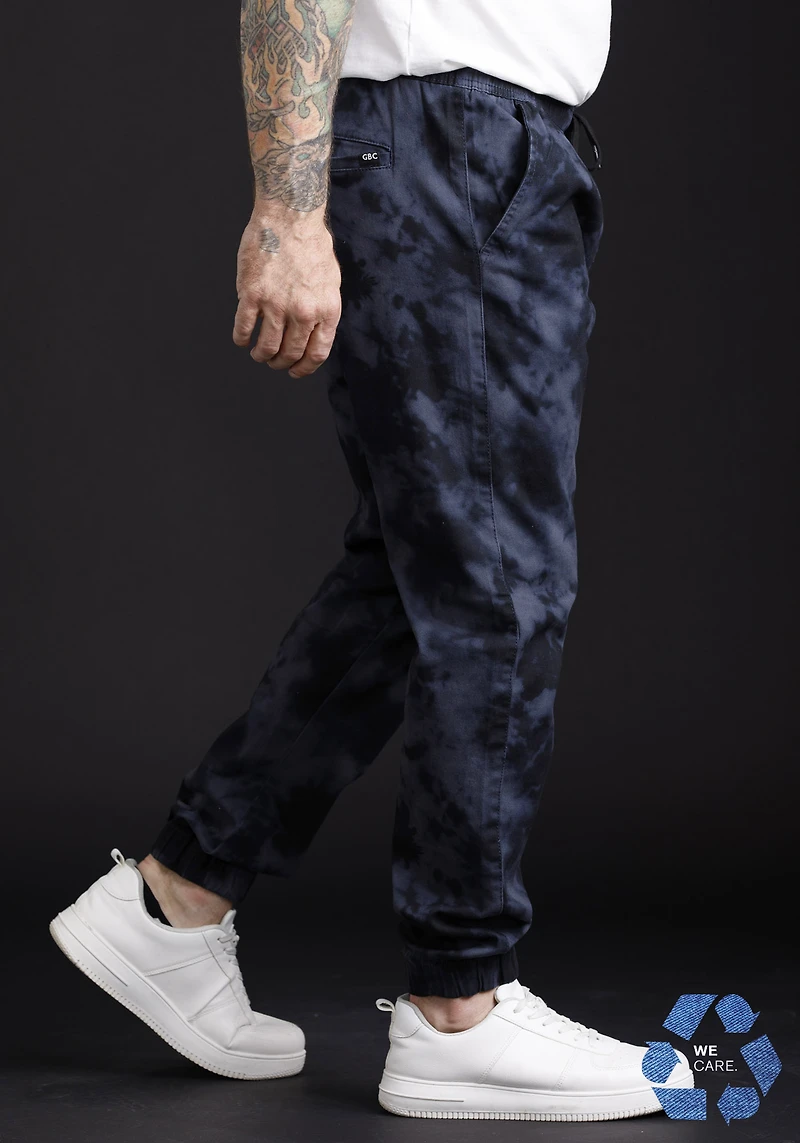 Men's Tie-Dye Twill Jogger