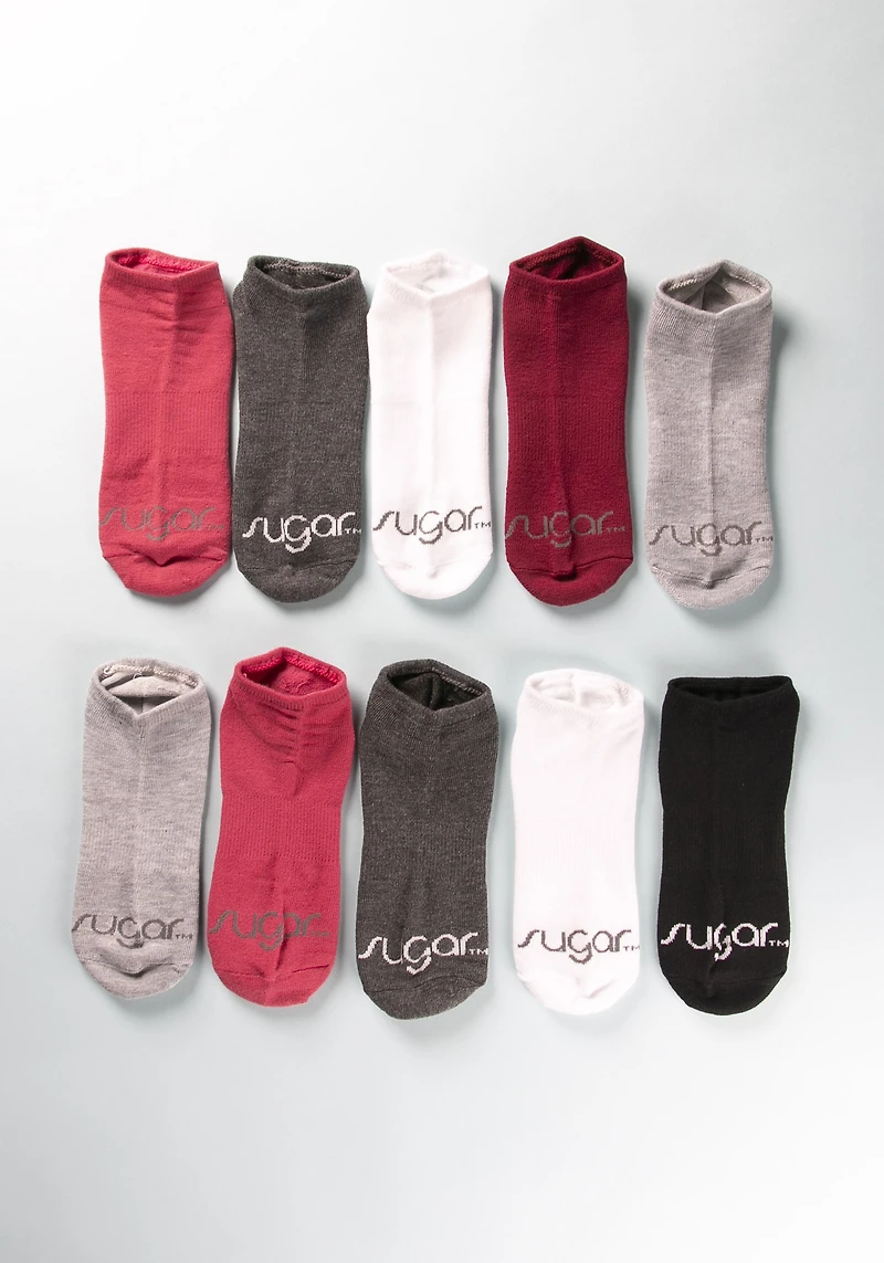 Women's 10 Pack Sugar Socks