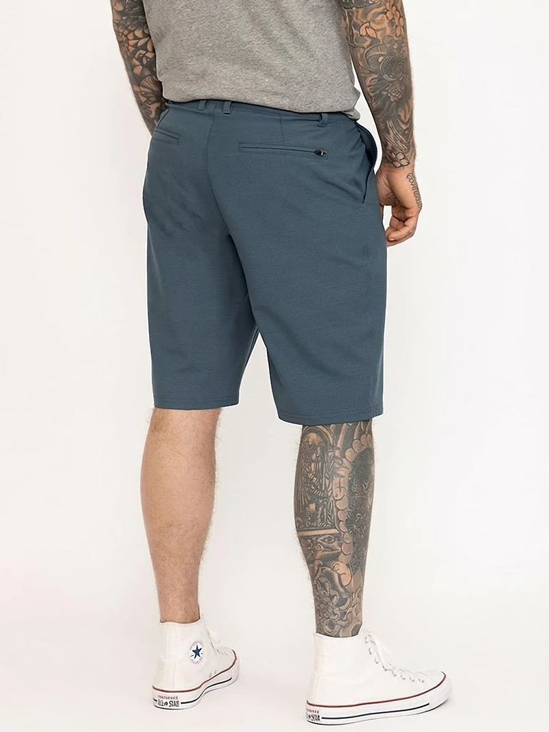 Men's Teal Hybrid Shorts