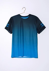Men's Athletic Ombre Crew Neck Tee