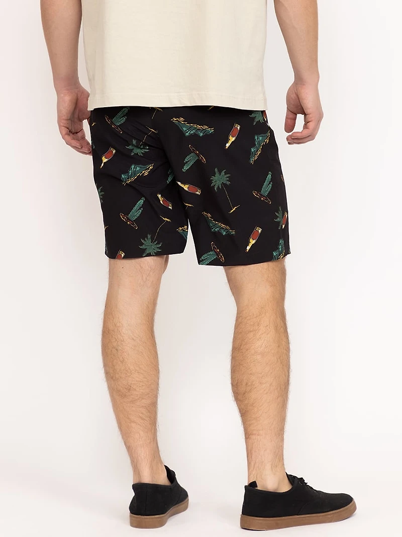 Men's Printed Beer Swim Shorts