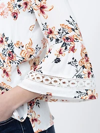 Women's Bell Sleeve Top