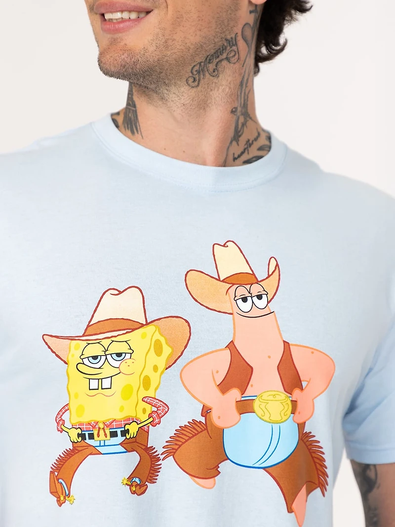 Men's Sponge Bob & Patrick Tee