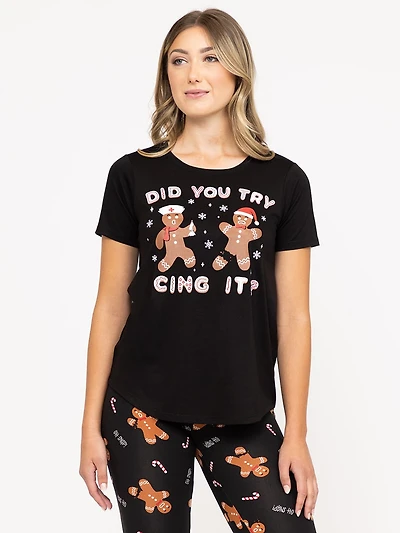Women's Icing It Crew Neck Tee