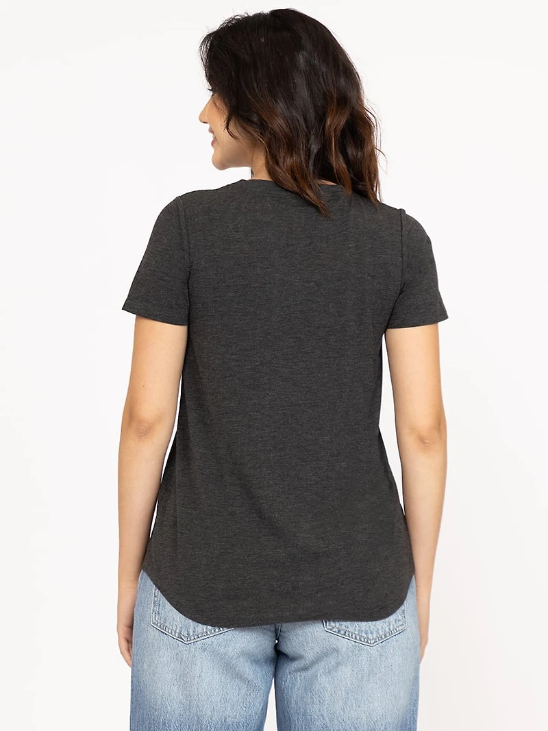 Women's Put Out For Santa Scoop Neck Tee