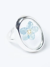 Women's Pressed Flower Ring
