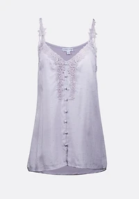 Women's Textured Crochet Tank