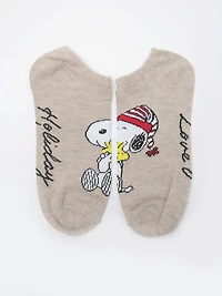 Women's Peanuts Holiday Socks