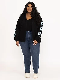 Women's Star Zip Hoodie