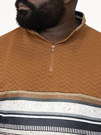 Men's Geo Quarter-Zip Hoodie