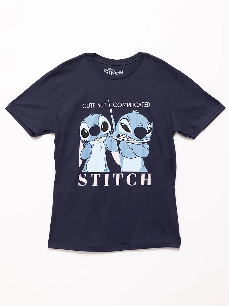 Women's Stitch Crew Neck Tee