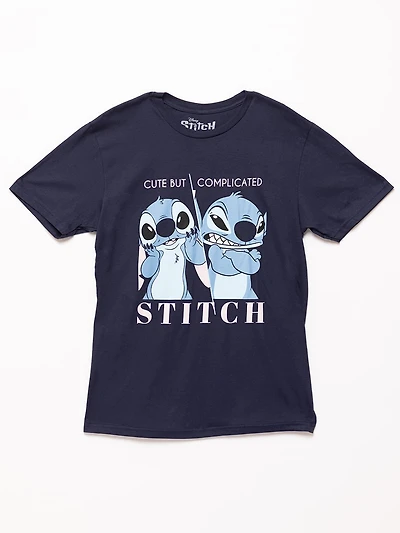 Women's Stitch Crew Neck Tee