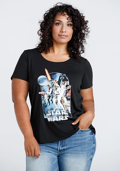 Women's Star Wars Scoop Neck Tee