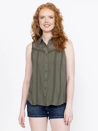Women's Western Lace Shirt