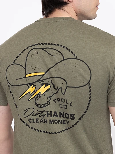 Men's Dirty Hands Clean Money Tee