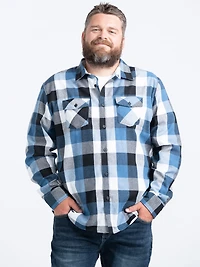 Men's Plaid Flannel Shirt