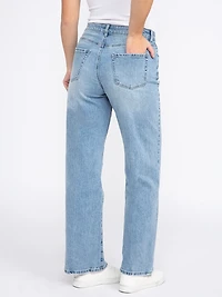 Women's High Rise Wide Leg Jeans