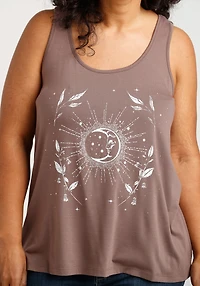 Women's Celestial Keyhole Tank