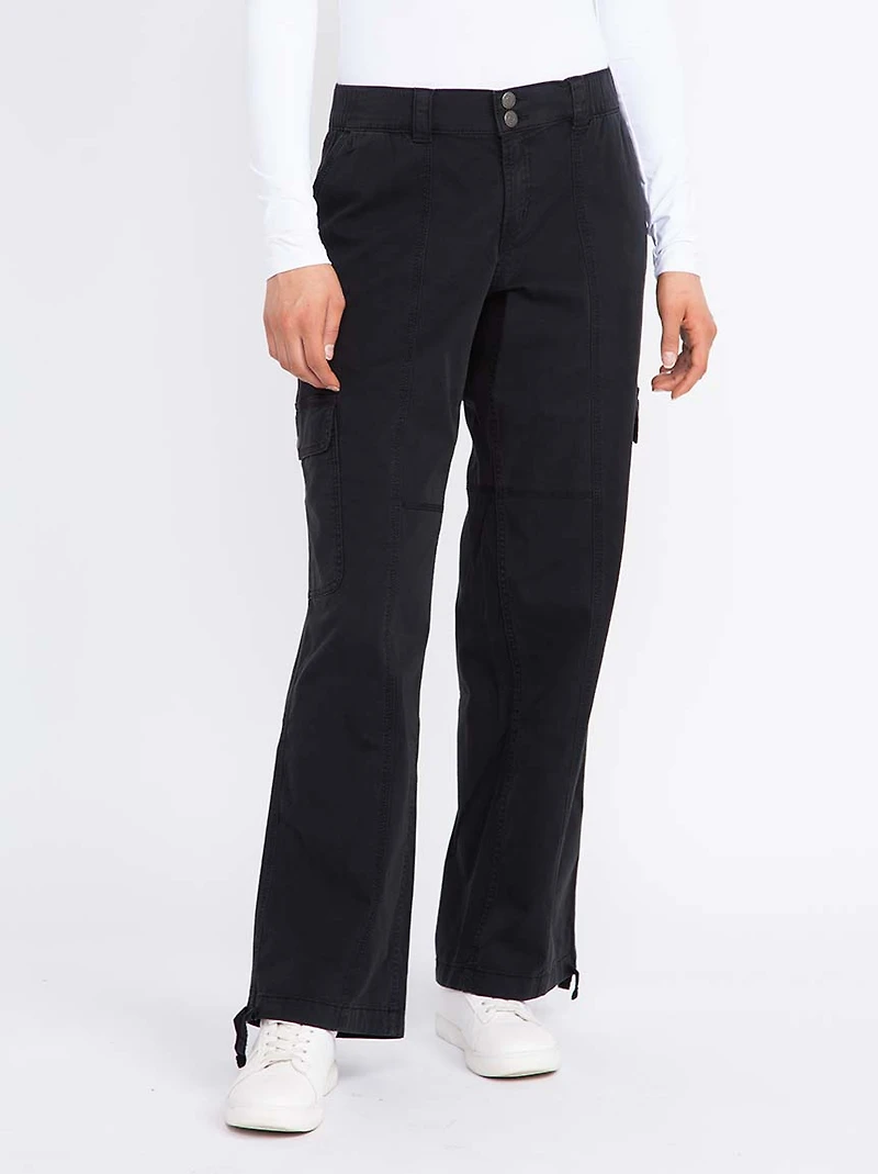 Women's 2 Button Baggy Cargo Pants