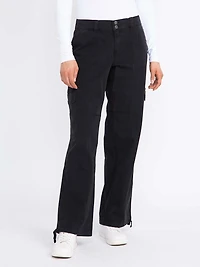 Women's 2 Button Baggy Cargo Pants