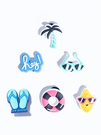 Beach Fun Shoe Charms