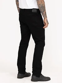 Men's Black Relaxed Slim Jeans