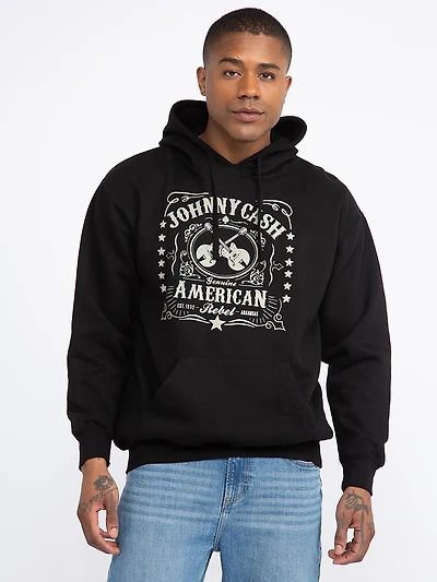 Men's Johnny Cash American Rebel Hoodie