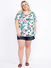 Women's Cold Shoulder Top