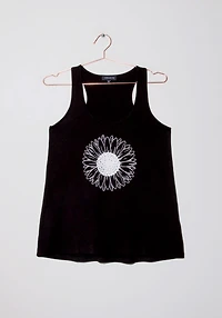 Women's Sunflower Racerback Tank