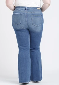 Women's Plus High Rise Super Flare Jean