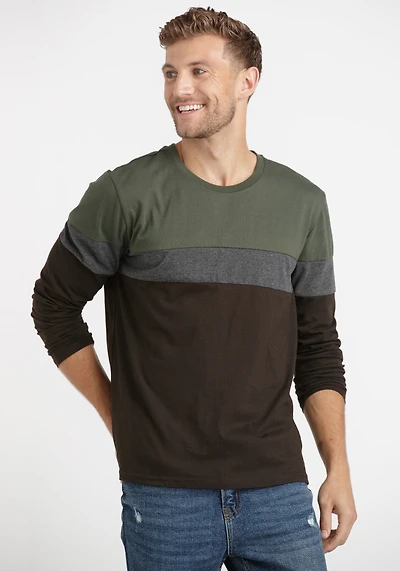 Men's Colour Block Tee