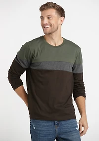 Men's Colour Block Tee