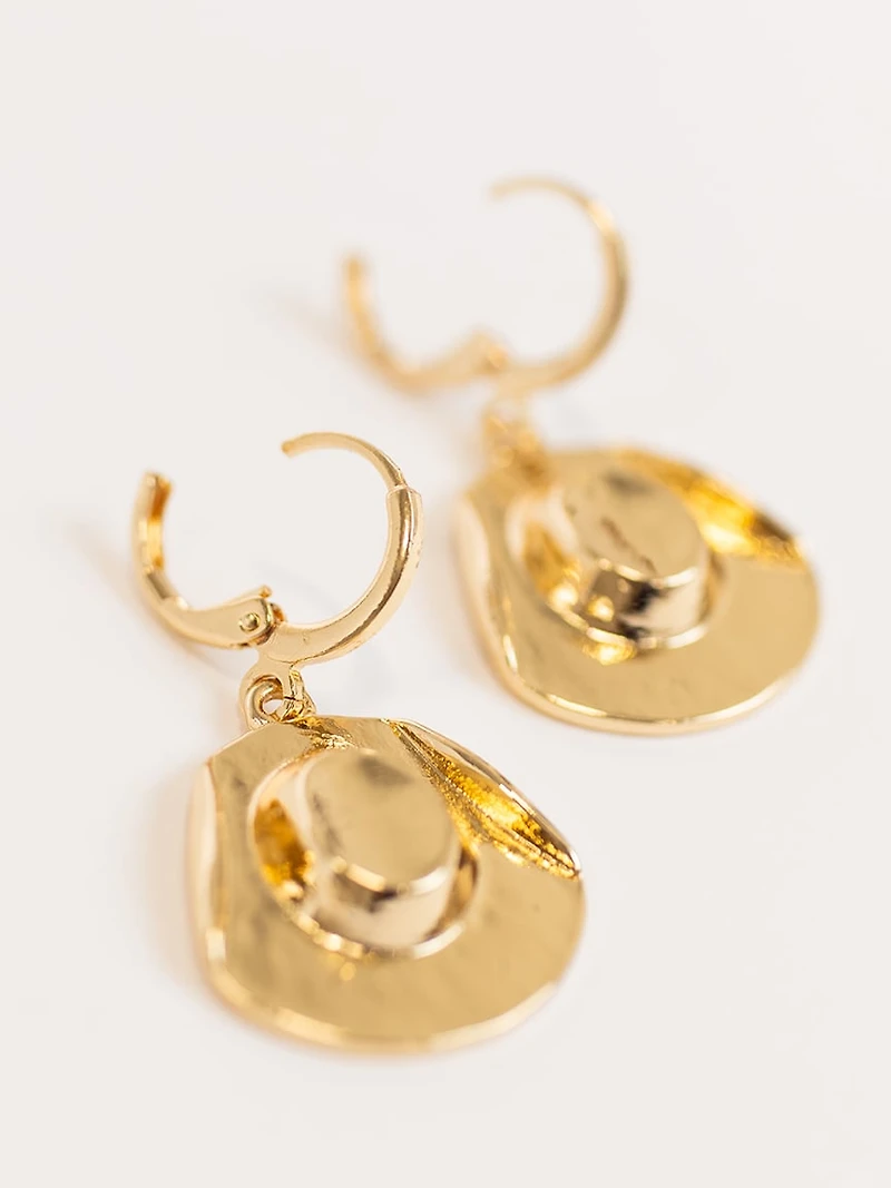 Women's Cowboy Hat Earrings