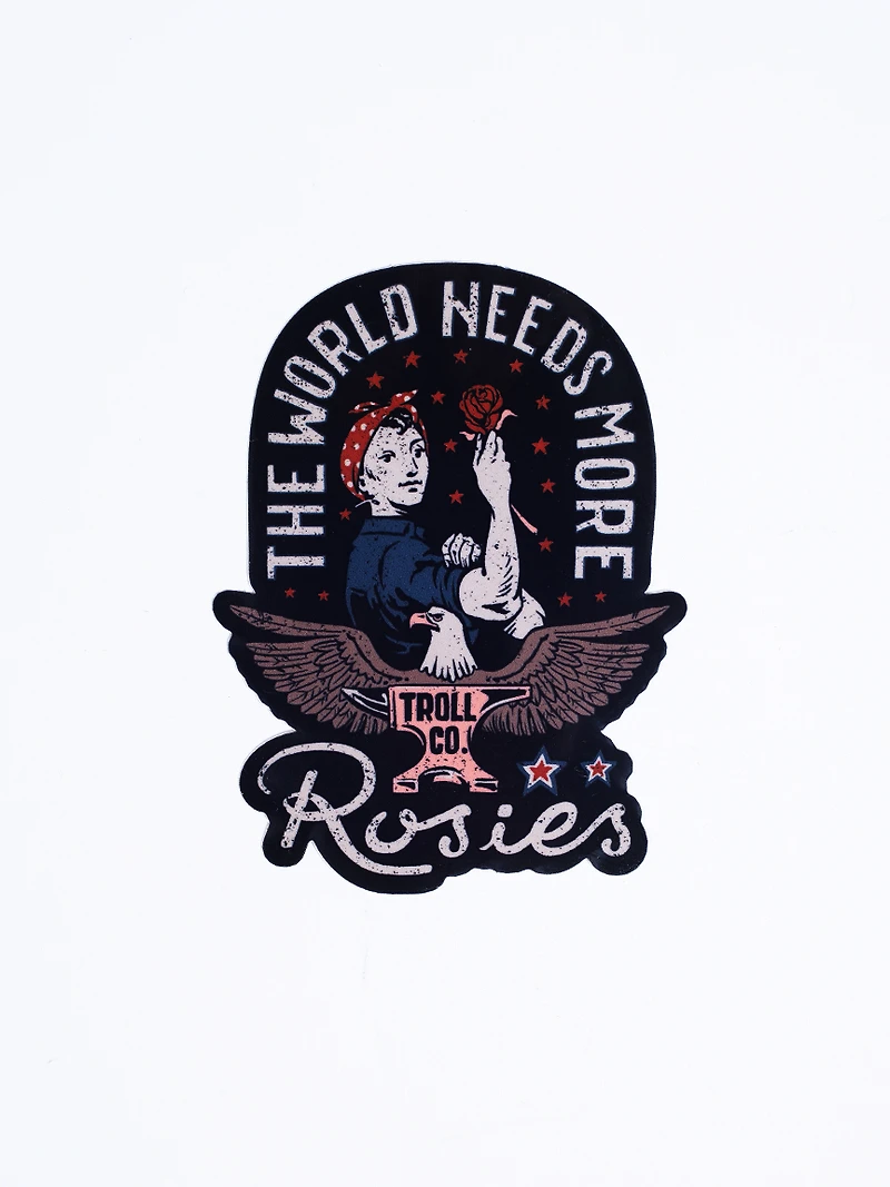 More Rosies Sticker