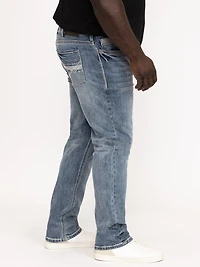Men's Medium Wash Slim Straight Jeans