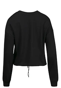 Women's Cinched Waist Sweatshirt