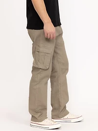 DNM WORKS Men's Khaki Cargo Sneaker Pant