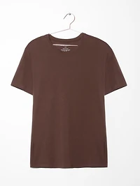 Men's Solid Crew Neck Tee